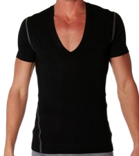 Almost Naked Deep V-Neck T-Shirt